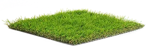 Sample of Joy artificial grass, a 32mm pile, seen from the side
